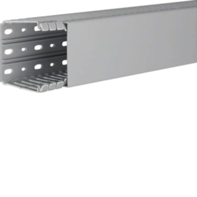 Slotted WIRING DUCT,80X80MM GREY L=2