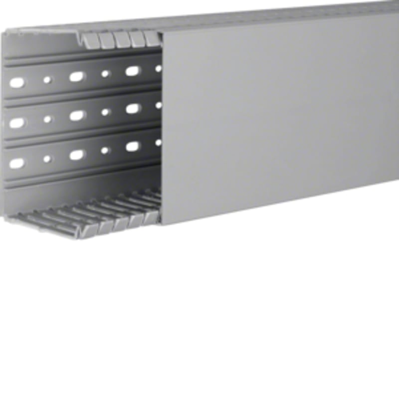 Slotted WIRING DUCT,80X120MM GREY 1 PCS = 2 (BA780120)