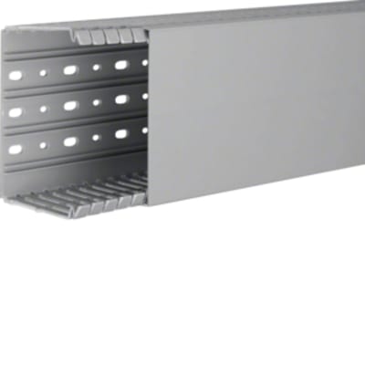 Slotted WIRING DUCT,80X120MM GREY 1 PCS = 2