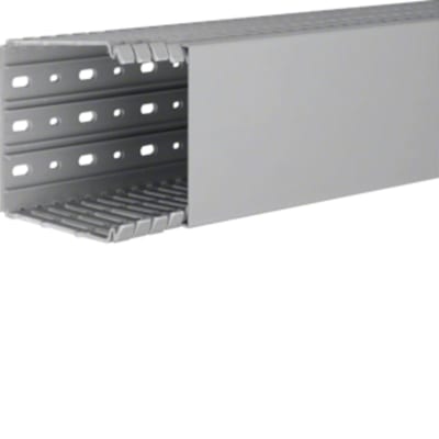 Slotted WIRING DUCT 100X100MM GREY