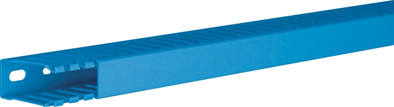 Slotted Cable Duct 49x24 Halogen-Free Blue (HNG50025BL)