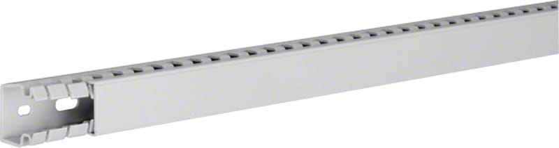 Slotted Trunking HALOGEN-FREE 25X25 Light grey L=2M (HA725025)