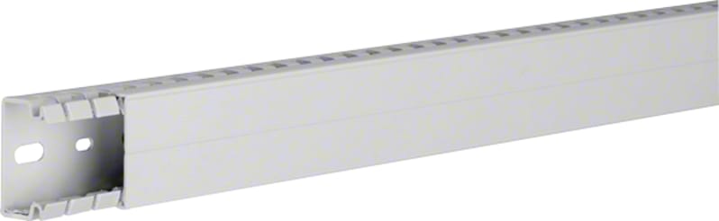 Slotted Trunking HALOGEN-FREE 25X40 Light grey L=2M (HA725040)