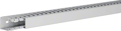 Slotted Trunking HALOGEN-FREE 40X25 Light grey L=2M