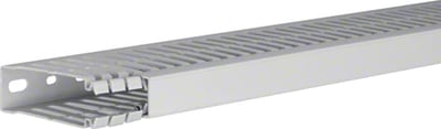 Slotted Trunking HALOGEN-FREE 60X25 Light grey L=2M