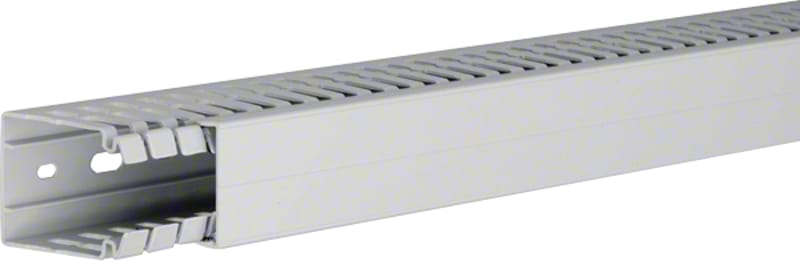 Slotted Trunking HALOGEN-FREE 60X40 Light grey L=2M (HA760040)
