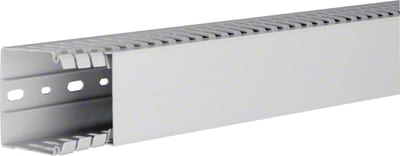 Slotted Trunking HALOGEN-FREE 60X60 Light grey L=2M