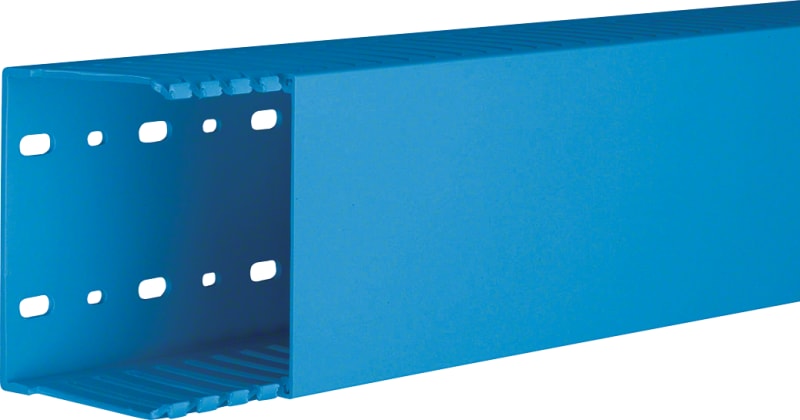 Slotted CHANNEL, 73X99 halogen-free BLUE (HNG75100BL)