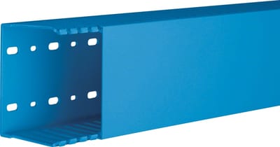 Slotted CHANNEL, 73X99 halogen-free BLUE