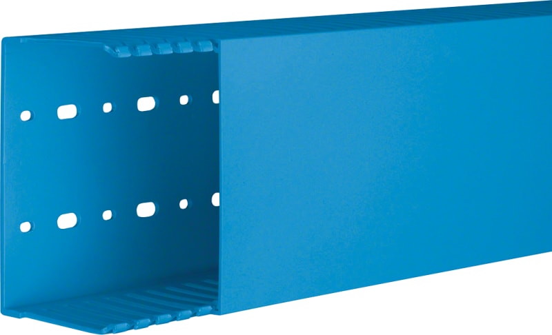 Slotted channel, 73X124 halogen-free Blue (HNG75125BL)