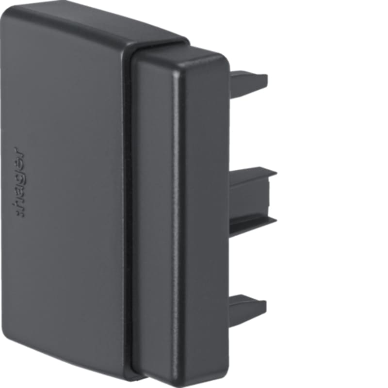 Hager LF 40x60 End Piece Anthracite Black (LFF6006069011)