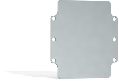 nVent HOFFMAN HMP2320E Galvanised Steel Mounting Plate 230×200 mm
