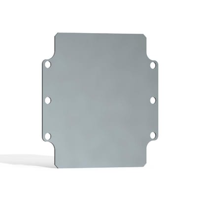 nVent HOFFMAN HMP2360E Galvanised Steel Mounting Plate 230×600 mm