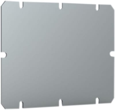 nVent HOFFMAN SMP0813E Galvanised Steel Mounting Plate 75×125 mm