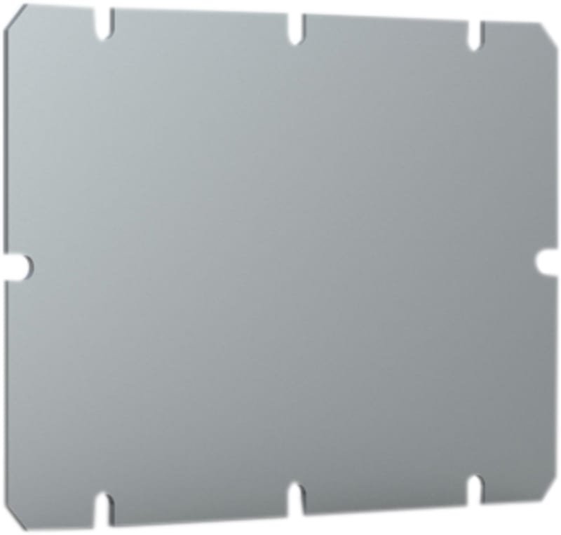 nVent HOFFMAN SMP1818E Galvanised Steel Mounting Plate 175×175 mm