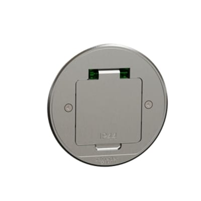 Floor Box XS one outlet round