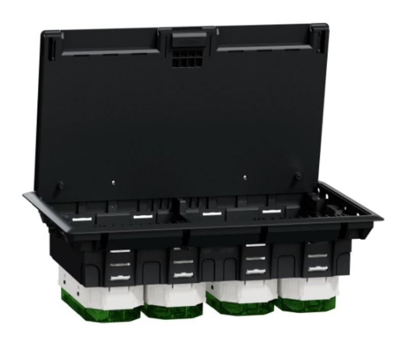 Floor Box XL - 12 module - Plastic (INS52126)