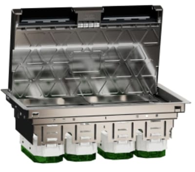 Floor Box XL - 12 module - Metal