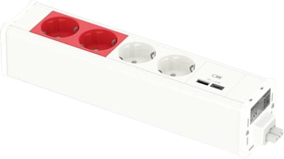 Module unit 2HV 2RED kraft+USB