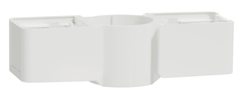 Module Double End Piece Branch Rod and Pole White (INS44309)