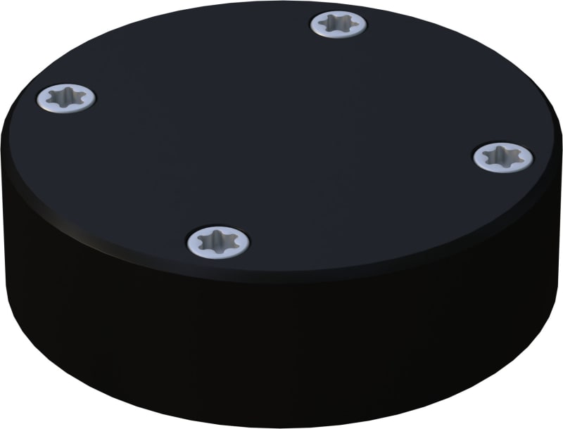 Schneider Electric INS45025 Branch Bar End Piece, Anthracite