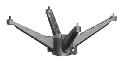 Schneider Electric INS45026 Table-Mount Bracket Kit, Zinc-Plated, Halogen-Free