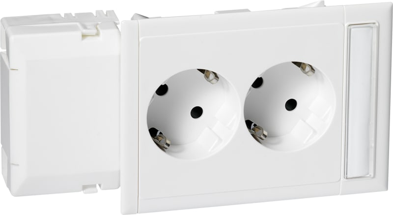 CYB D-Outlet 230V SET M/M.FELT (5941216)