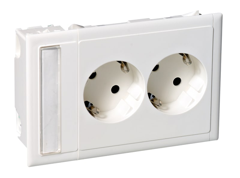 CYB D-Outlet 230V SET M/M.FELT (5940044)