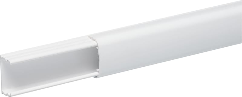 Schneider Electric ISM14100 OptiLine - minitrunking - 12 x 20 mm - PVC - white