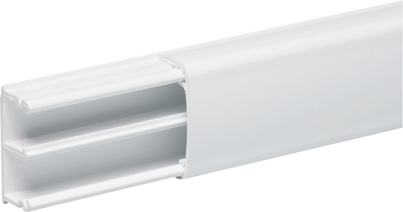 Schneider Electric ISM14430 OptiLine - minitrunking - 18 x 35 mm - PC/ABS - white