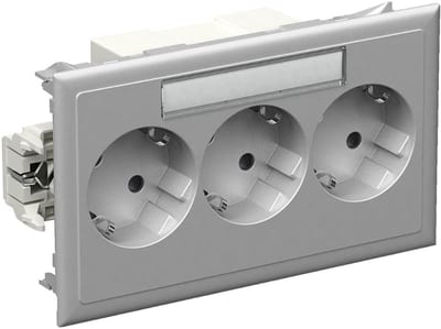 CYB-PS Masteroutlet Triple PC/ABS Aluminium