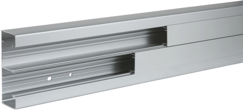 Schneider Electric OptiLine 45 - installation trunking -140X55 mm - aluminium - natural - 2000 mm ISM10350