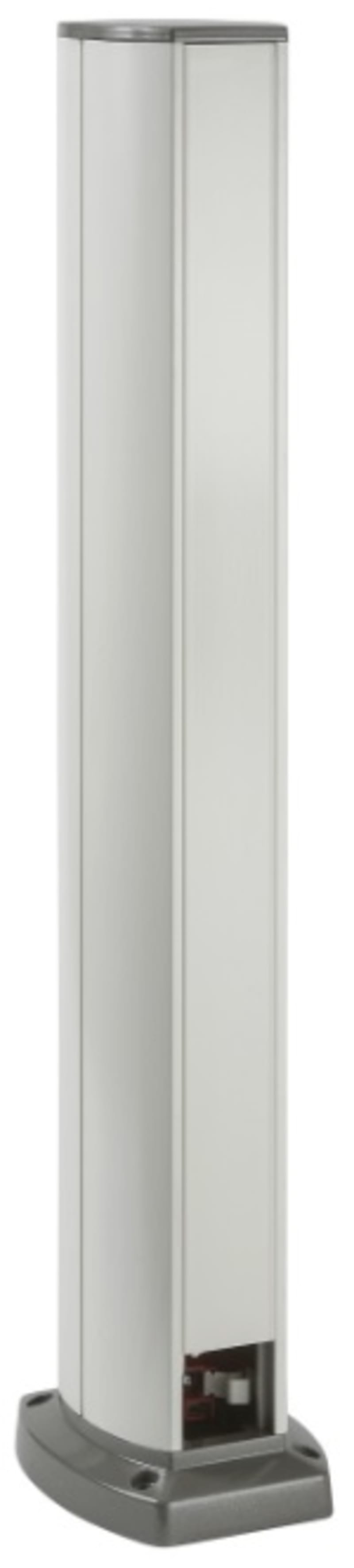 Schneider Electric OptiLine 45 Two-Sided Service Post, 700 mm, Polar White (ISM20203P)