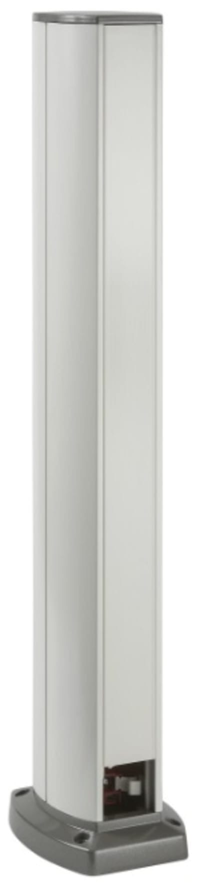 Schneider Electric OptiLine 45 Two-Sided Service Post, 700 mm, Polar White