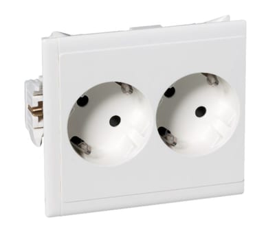 CYB Slaveoutlet 230V with DATA White