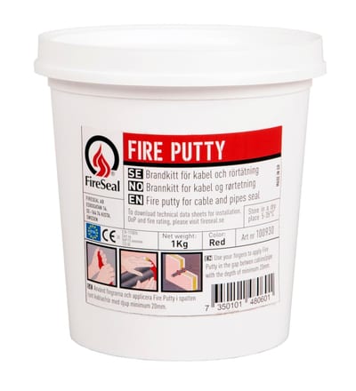 Fireseal Fire Putty White 1 kg