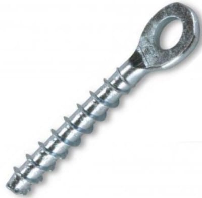 Castor BØB Concrete Eye Bolt M6 x 40 mm Zinc-Plated