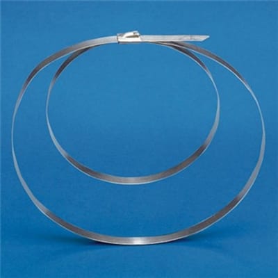 Cable tie/cable tie in steel, SS304 (MLT4DSH-Q)