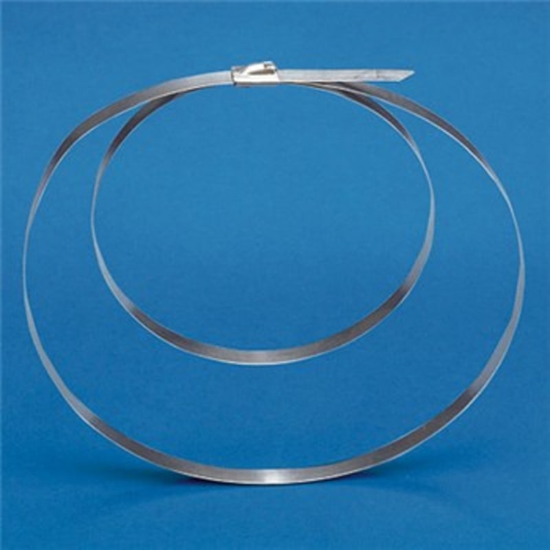 Cable tie/cable tie in steel, SS304 (MLT6DSH-Q)