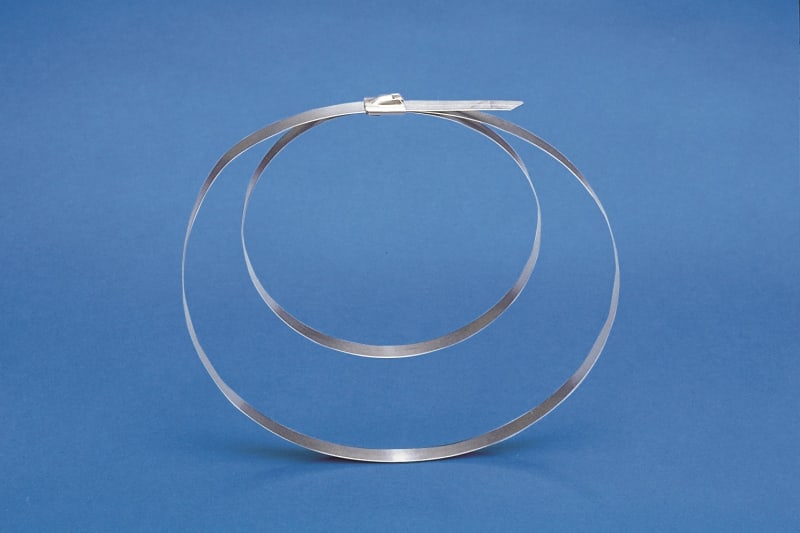 Cable tie/cable tie in steel, SS304 (MLT8DSH-Q)