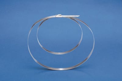 Cable tie/cable tie in steel, SS304 (MLT8DSH-Q)