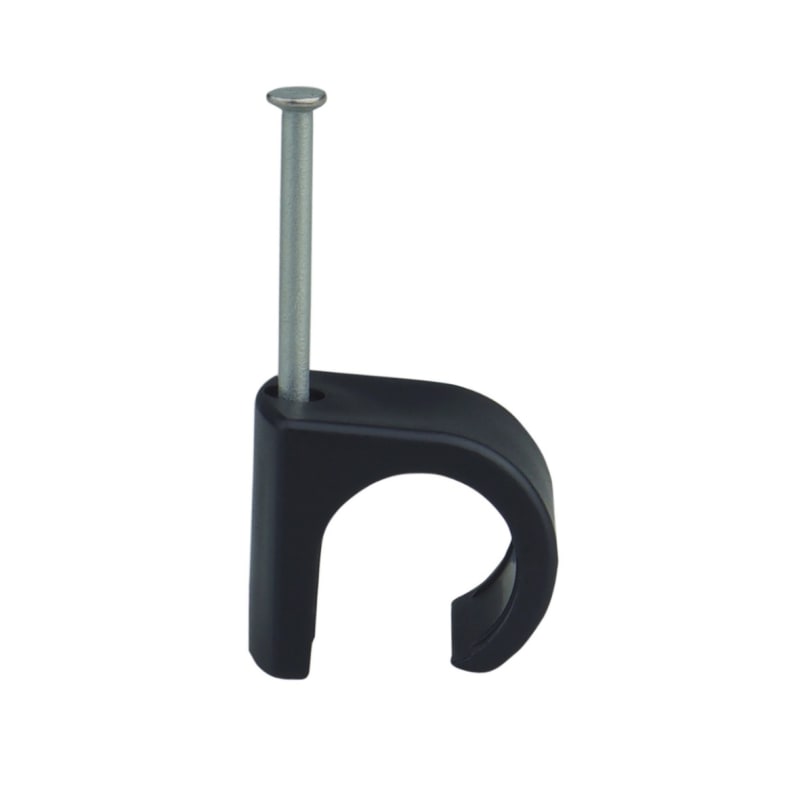 Plastic Clamp nail C 8-12 Black (1300848)