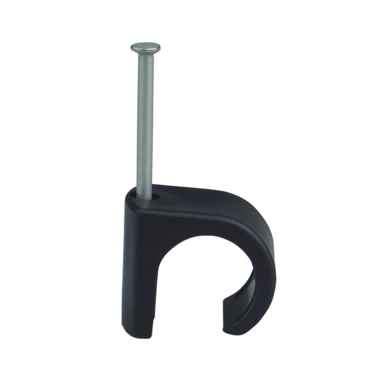 PLASTIC CLAMP nail C 10-14 Black (1300849)