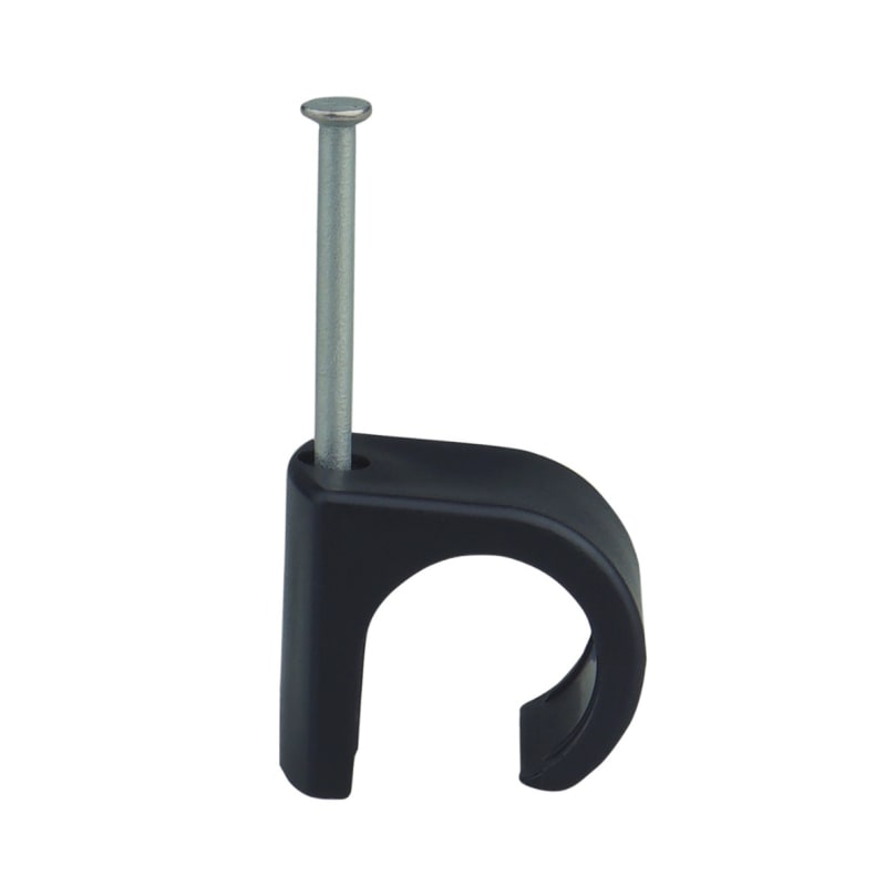 PLASTIC CLAMP nail 45mm C 14-20 Black (1300850)