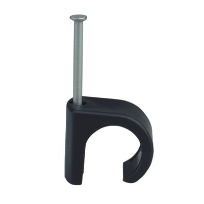 PLASTIC CLAMP nail C 18-22 Black