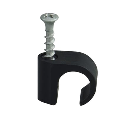 Plastic Clamp screw SC 10-14 Black