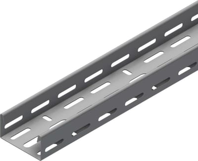 Øglænd System SPB-LB40 Cable Tray, 75 × 40 mm, 1 mm, 3 m, Pre-Galvanised
