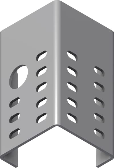 Øglænd System Mekano Starter Bracket, 200 mm, Stainless Steel