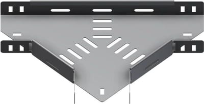 Øglænd System SPB-LB40 Tee, 75/75 mm, R75, Pre-Galvanised