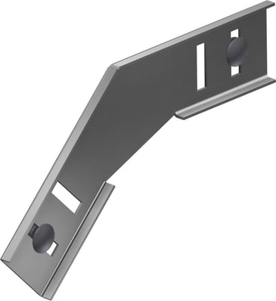 Øglænd System SPB-LB40 SA-VE-45 Pre-Galvanized 45° Vertical Angle Bracket